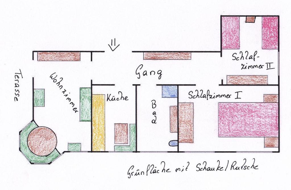 Haus Moosanger Daire Oberau Oda fotoğraf